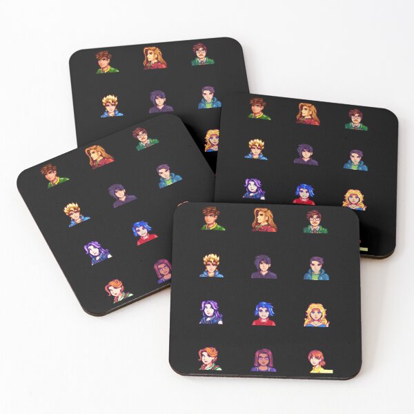 Item preview, Stardew Valley Marriage Candidate Portrait Vectors designed and sold by ElyLidia.