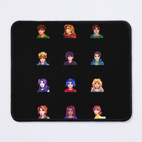 Item preview, Stardew Valley Marriage Candidate Portrait Vectors designed and sold by ElyLidia.