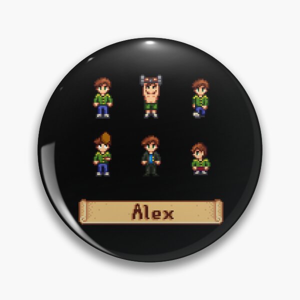 Item preview, Stardew Valley Sprites - Alex designed and sold by ElyLidia.