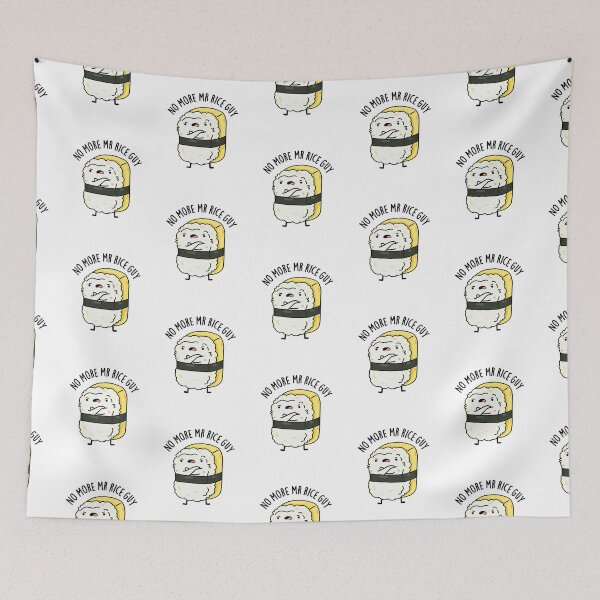Item preview, No More Mr Rice Guy Funny Sushi Puns  designed and sold by punnybone.