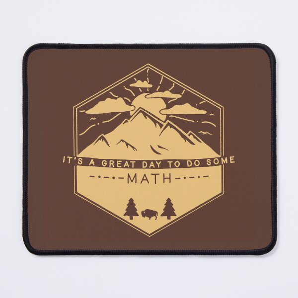 Item preview, It's a great day to do some math designed and sold by Clay Heern.