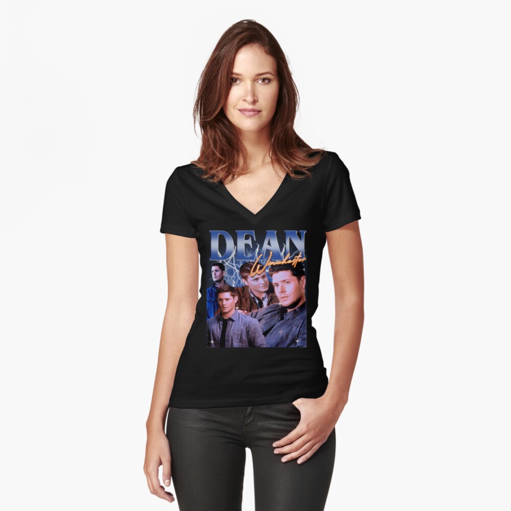 Item preview, Fitted V-Neck T-Shirt designed and sold by Hazelpher783.