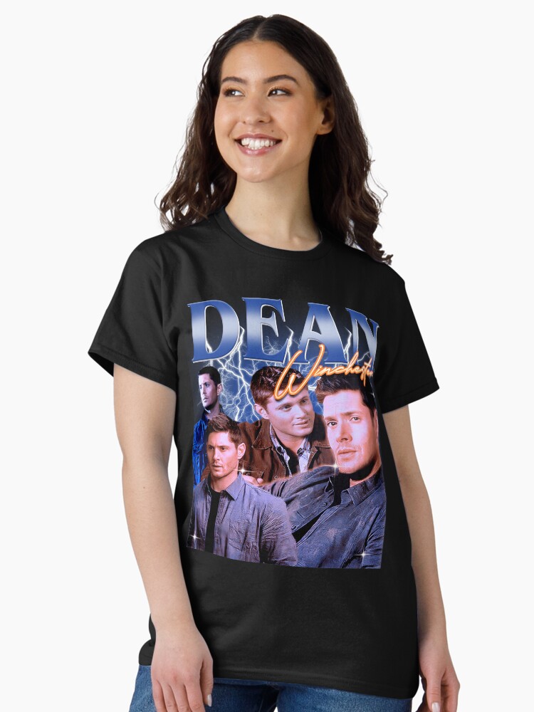 Thumbnail 2 of 7, Classic T-Shirt, Supernatural Dean designed and sold by Hazelpher783.