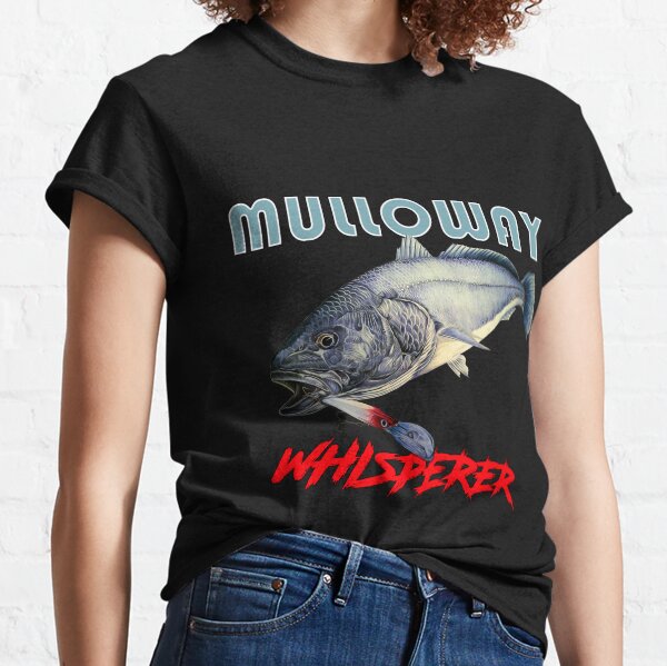 Vista previa del artículo con la obra «susurrador de Mulloway», diseñado y vendido por Paul Kyriakides.