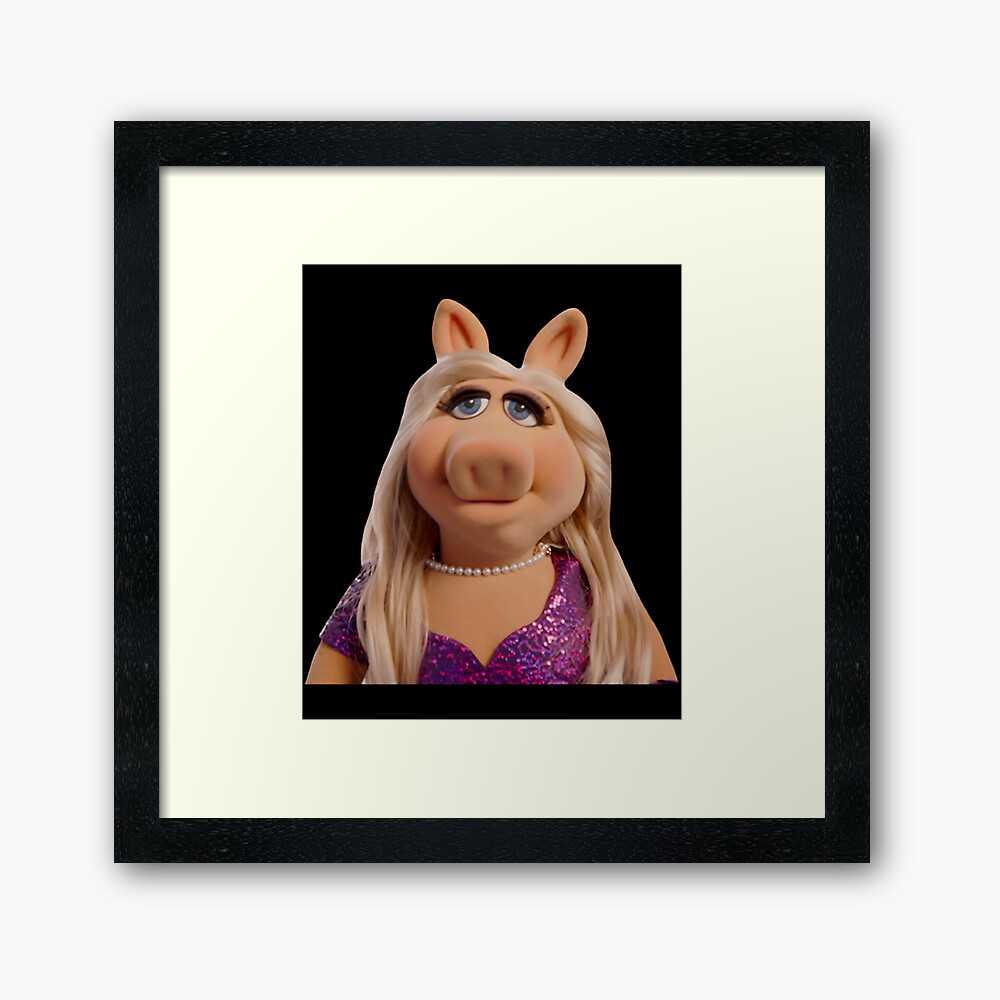 Posing Piggy Photographic Print