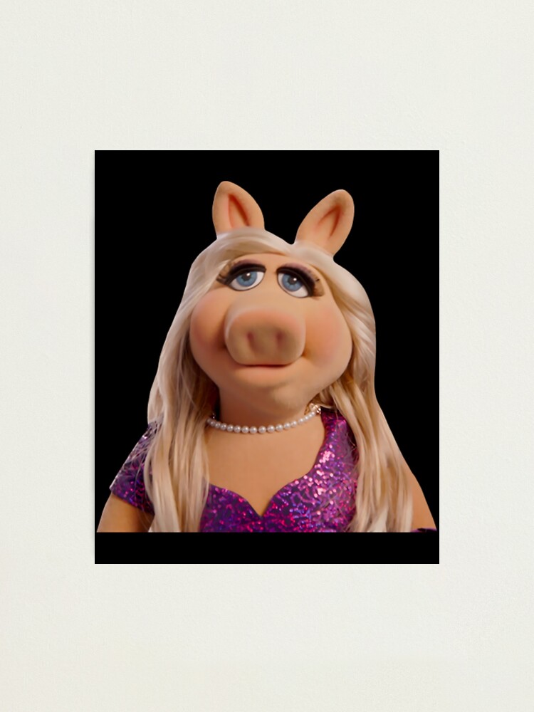 Miss Piggy Portrait Print the Muppets 