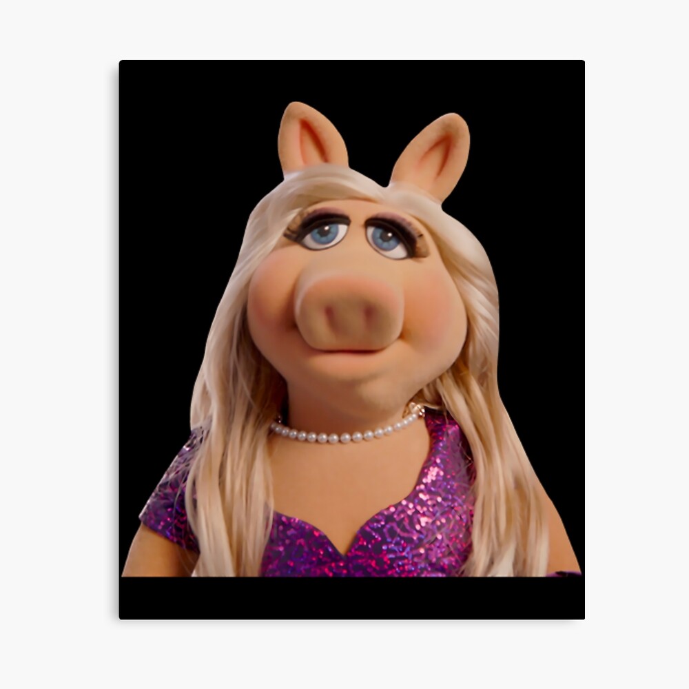 Posing Piggy Photographic Print
