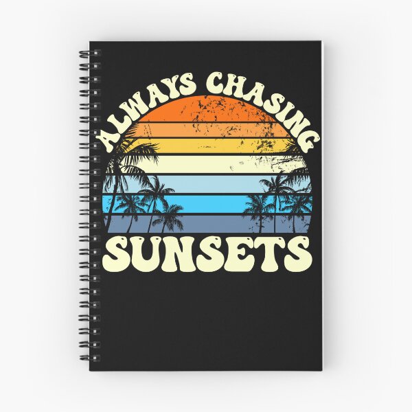 Item preview, Always Chasing Sunsets Retro Beach Sunset Summer Vacation Gear designed and sold by DynamicDesign.