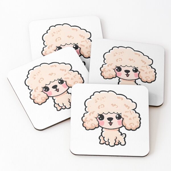 Item preview, Etiqueta engomada del caniche de Chibi designed and sold by City0fDreams.