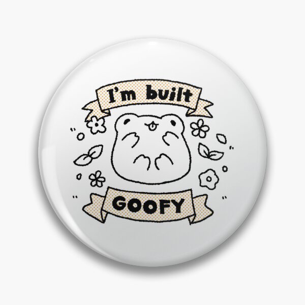 Item preview, I'm Built Goofy Frog (Minimal Color)  designed and sold by SaigePfannerst.