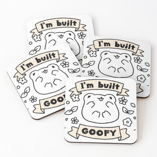 Item preview, I'm Built Goofy Frog (Minimal Color)  designed and sold by SaigePfannerst.