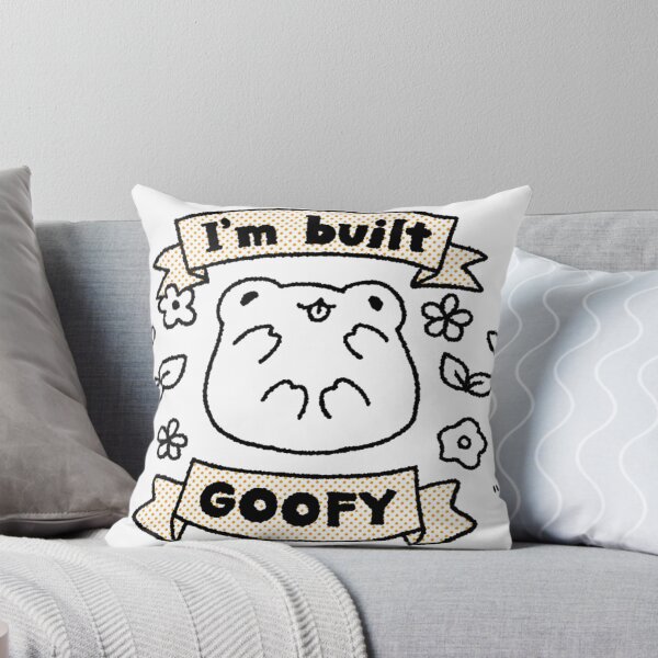 Item preview, I'm Built Goofy Frog (Minimal Color)  designed and sold by SaigePfannerst.