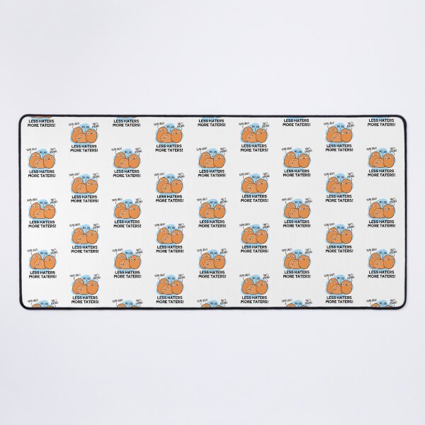 Item preview, Less Haters More Taters Funny Potato Puns designed and sold by punnybone.
