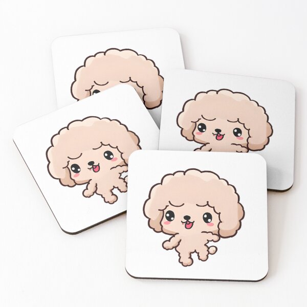 Item preview, Etiqueta engomada del caniche de Chibi designed and sold by City0fDreams.