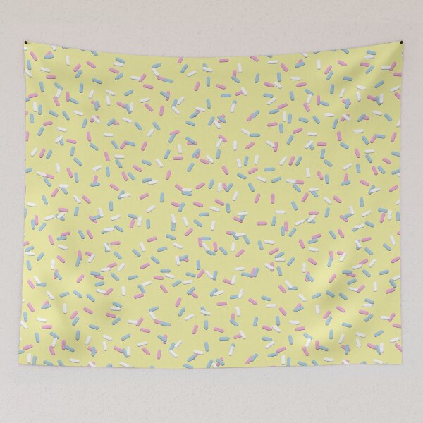 Item preview, Cupcake Sprinkles en amarillo limón designed and sold by PrettyPixel0.