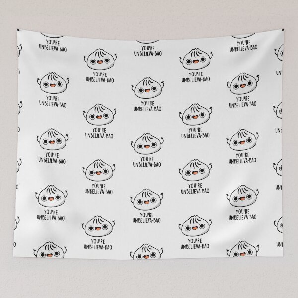 Item preview, You're Unbelieva-bao Funny Bao Puns  designed and sold by punnybone.