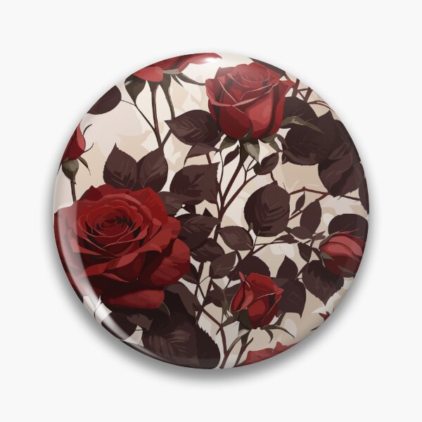 Item preview, Dark red roses pattern designed and sold by Tijanaworldwide.