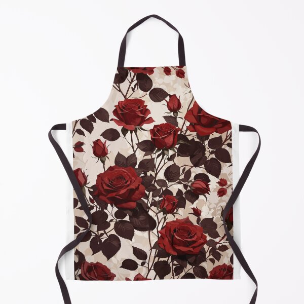 Item preview, Dark red roses pattern designed and sold by Tijanaworldwide.