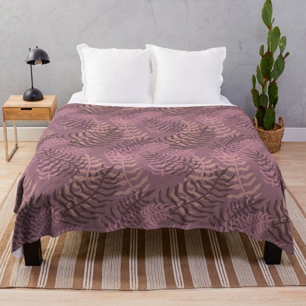 Item preview, Purple Tropical Overlapping Leaf Pattern designed and sold by kaitlynlingo.