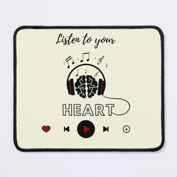 Item preview, Listen To Your Heart Playlist (Tell Your Brain) designed and sold by LucasKuph.