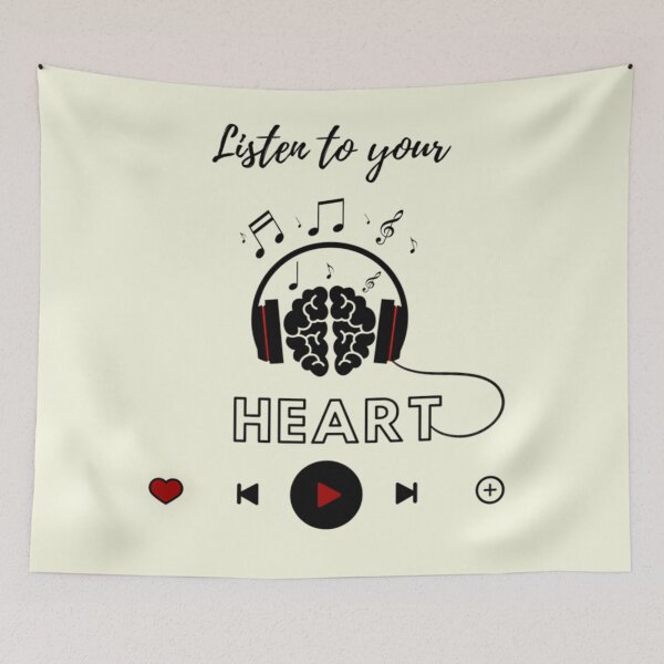 Item preview, Listen To Your Heart Playlist (Tell Your Brain)   designed and sold by LucasKuph.