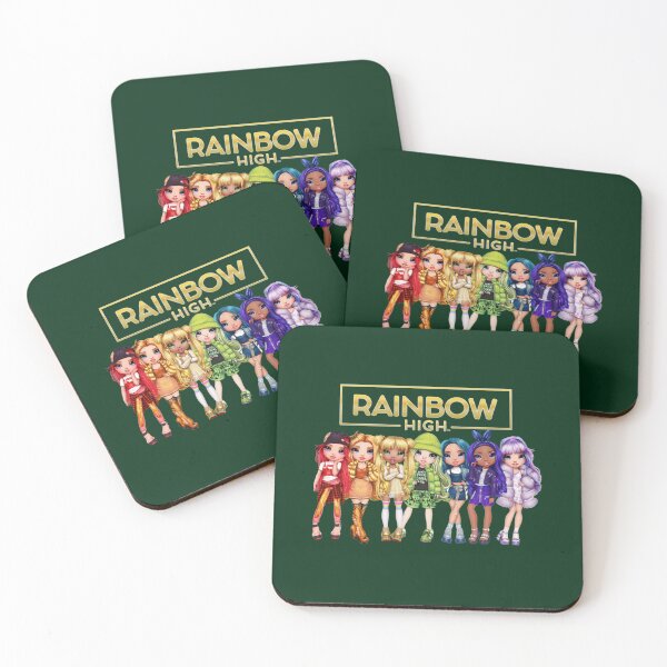 Item preview, Rainbow High main characters and logo  designed and sold by CreativeAQ.