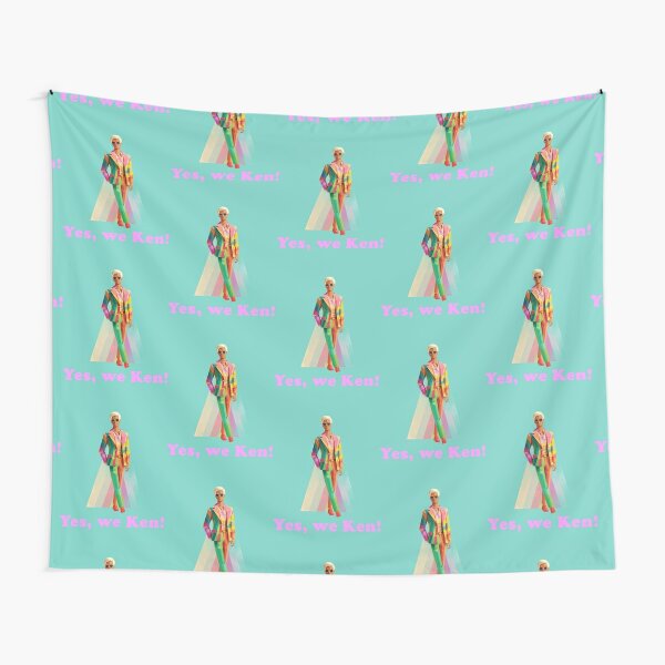 Ryan Gosling Ken Barbie Movie 2023 American Flag Tapestry