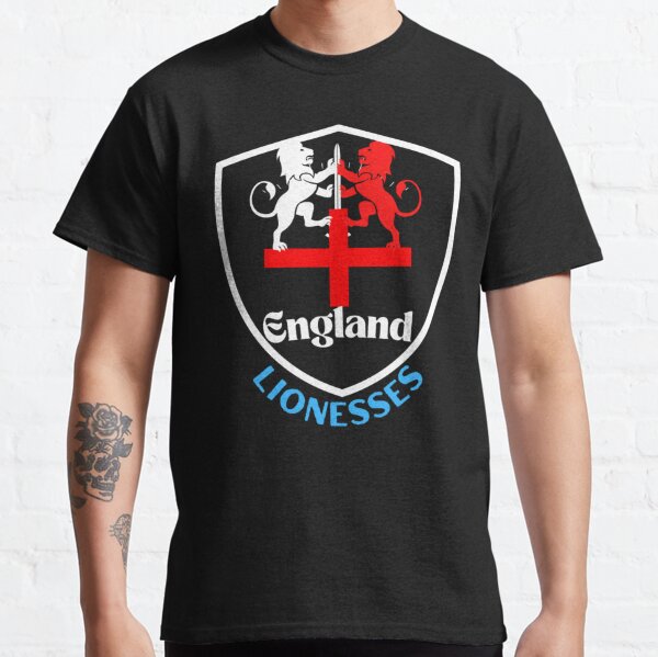 Lioness England Flag Badge 2023 t shirt, Custom prints store