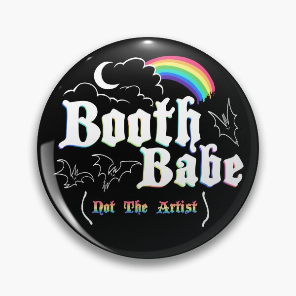 Item preview, Commission: Booth Babe (Not The Artist) Pin designed and sold by ovaettr.