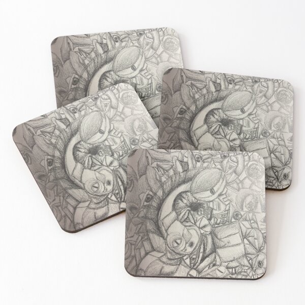 Item preview, A bunch of eyeballs scattered in clutter shapes designed and sold by Nezeralday.