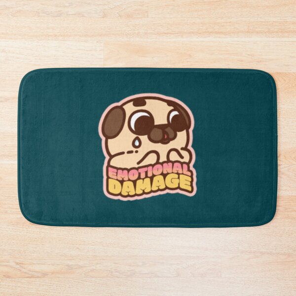 Item preview, Emotional Damage Puglie designed and sold by Mosukicase.