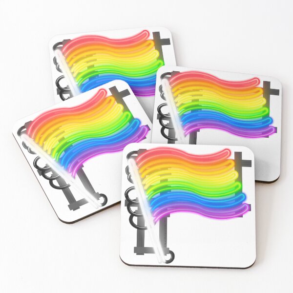 Item preview, Neon-Pride Flag designed and sold by Odd-vaark.