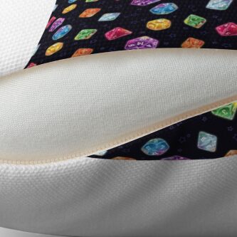Alternate view of Magic User Dice Floor Pillow
