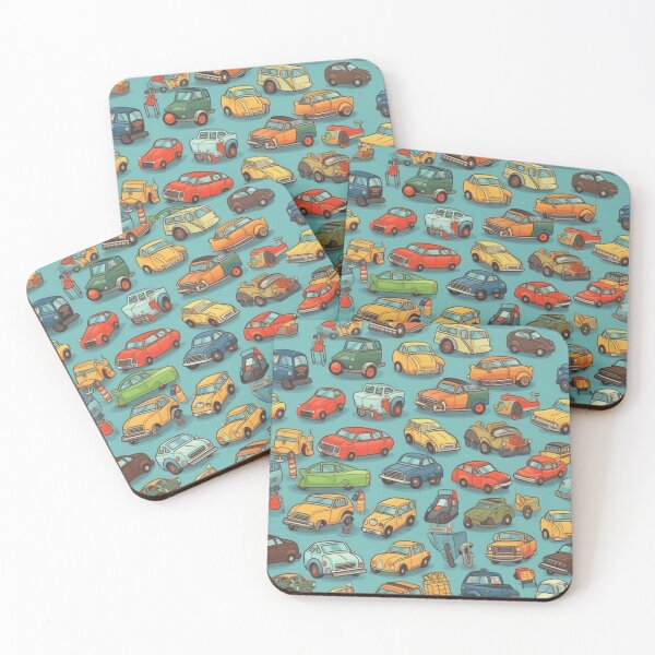 Item preview, Cartoon cars and trucks designed and sold by EliteShadow.