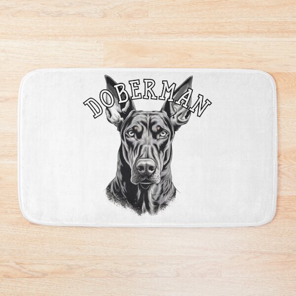 Item preview, natural ear Doberman designed and sold by Tee Studio.