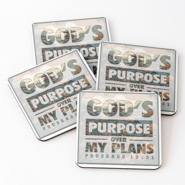 Item preview, Gods Purpose Proverbs 19:21 (3) designed and sold by WideIsTheGate.