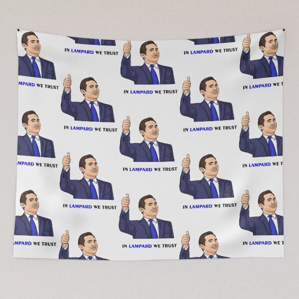 Item preview, Frank Lampard IN LAMPARD WE TRUST Chelsea Manager Football London Soccer designed and sold by guisotaikhoan.