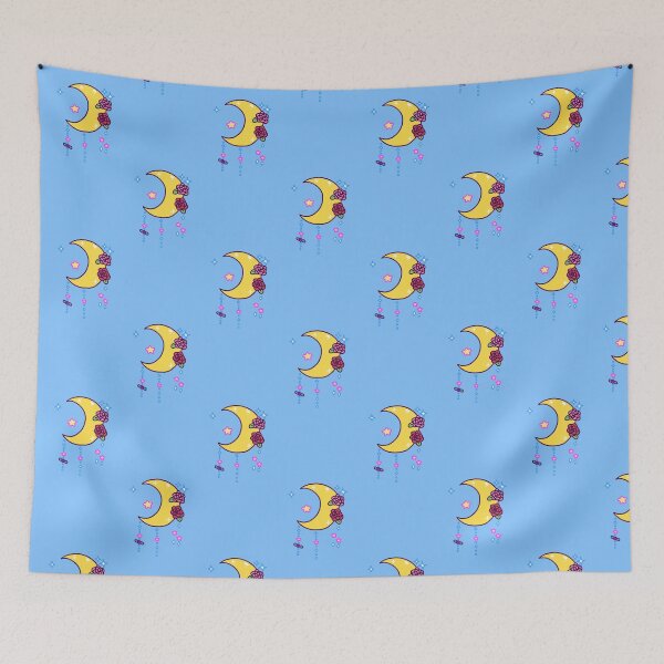 Item preview, Flowery Moon Pattern designed and sold by SaradaBoru.