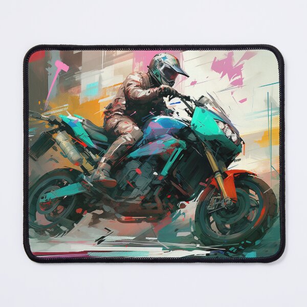 Item preview, Colorsplash Motorcycle 1 designed and sold by DWDrafts.