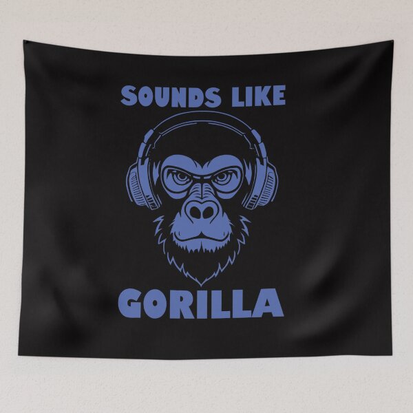 Item preview, Gorilla Sound Royal Blue   designed and sold by TomasaHamill.