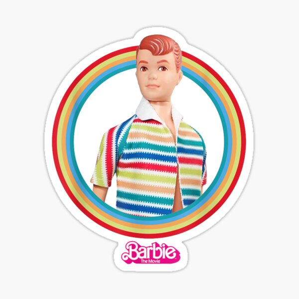 Allan Barbie, Funny Art, Barbie Movie Quotes, Allan Barbie Fan Art, Barbie Movie Fan Art Sticker for Sale by K3-Creatives