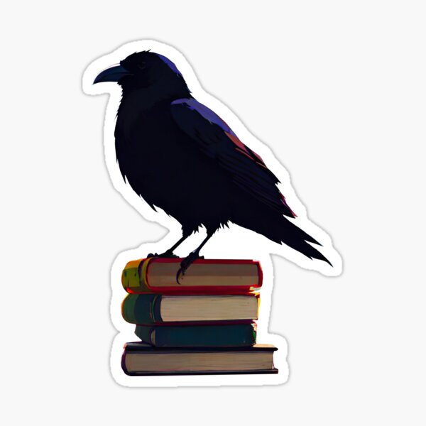 Item preview, Raven of Books designed and sold by KaidasFerns.