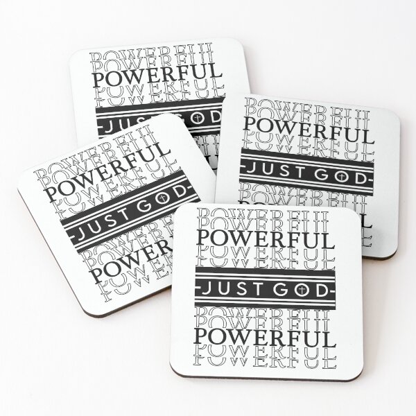 Item preview, Powerful Just God Powerful designed and sold by WideIsTheGate.