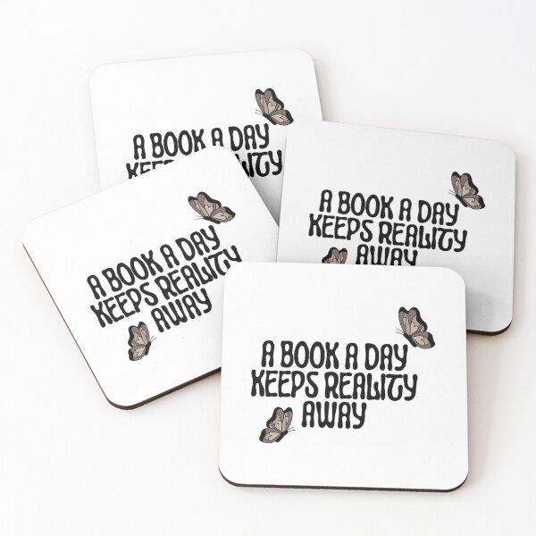Item preview, A Book A Day Keeps Reality Away Butterfly designed and sold by MayciePe.