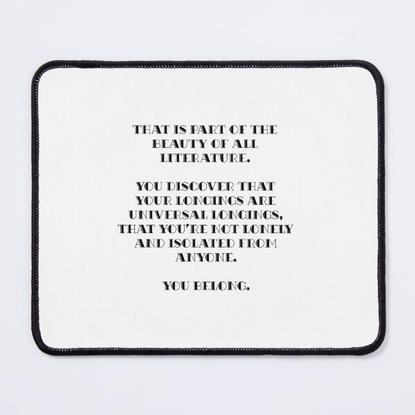 Item preview, Part of the beauty of all literature - Fitzgerald designed and sold by peggieprints.