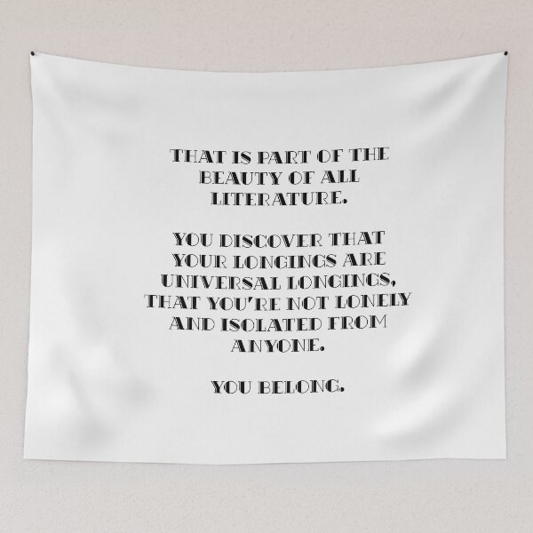 Item preview, Part of the beauty of all literature - Fitzgerald designed and sold by peggieprints.