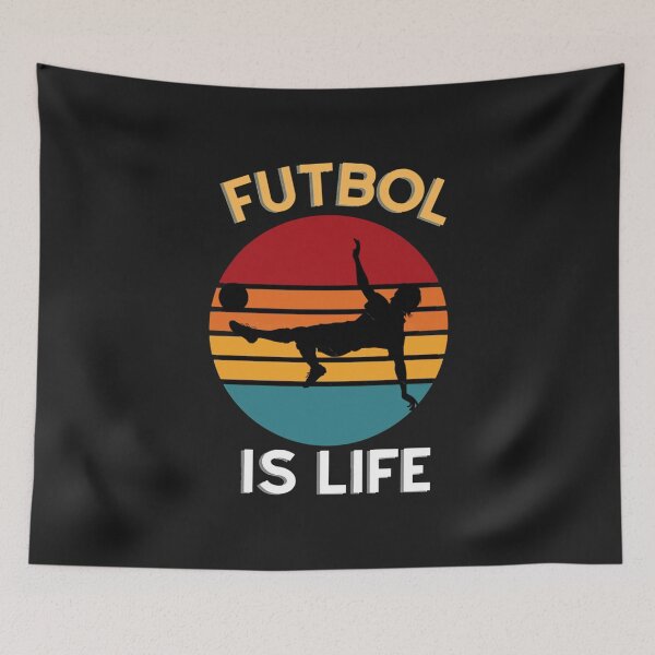 Item preview, Logo Graphic Futbol Is Life Vintage Idol Gift Fot You designed and sold by MargareteGottli.
