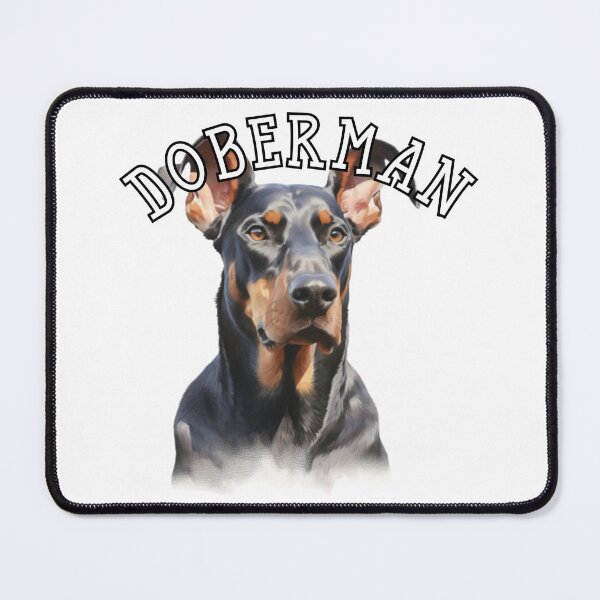 Item preview, natural ear Doberman designed and sold by Tee Studio.