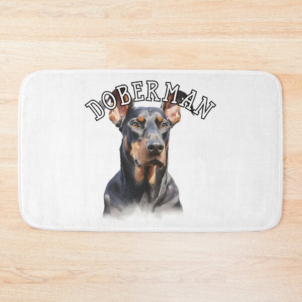 Item preview, natural ear Doberman designed and sold by Tee Studio.