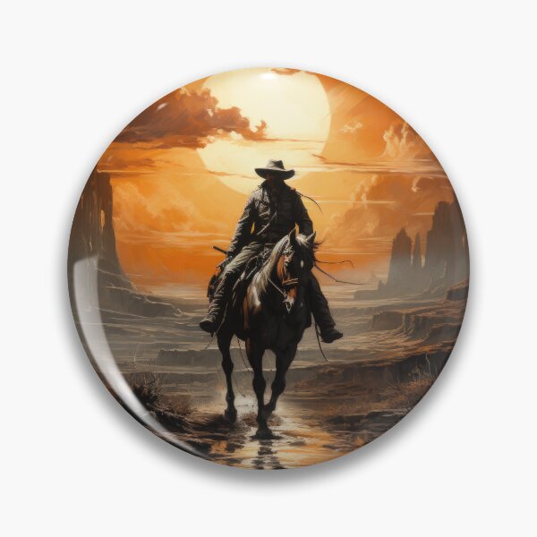 Item preview, a cowboy riding a horse  digital paper designed and sold by moois007.